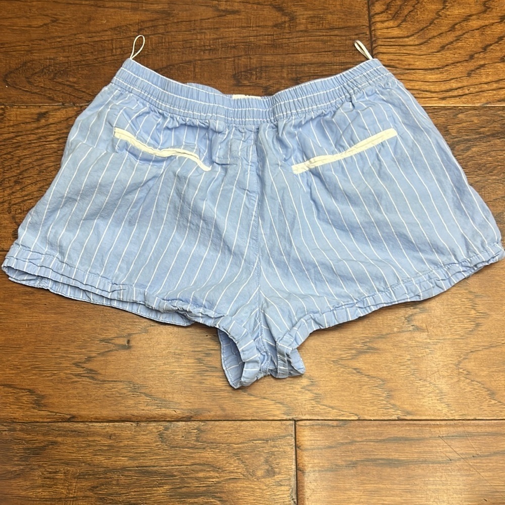 Zara striped chambray booty shorts - Picture 6 of 6